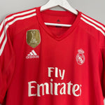 Shop 2017/18 REAL MADRID NAVAS #1 GK SHIRT (XL) ADIDAS, classic football shirts, vintage football shirts & retro soccer jerseys at Cult Kits