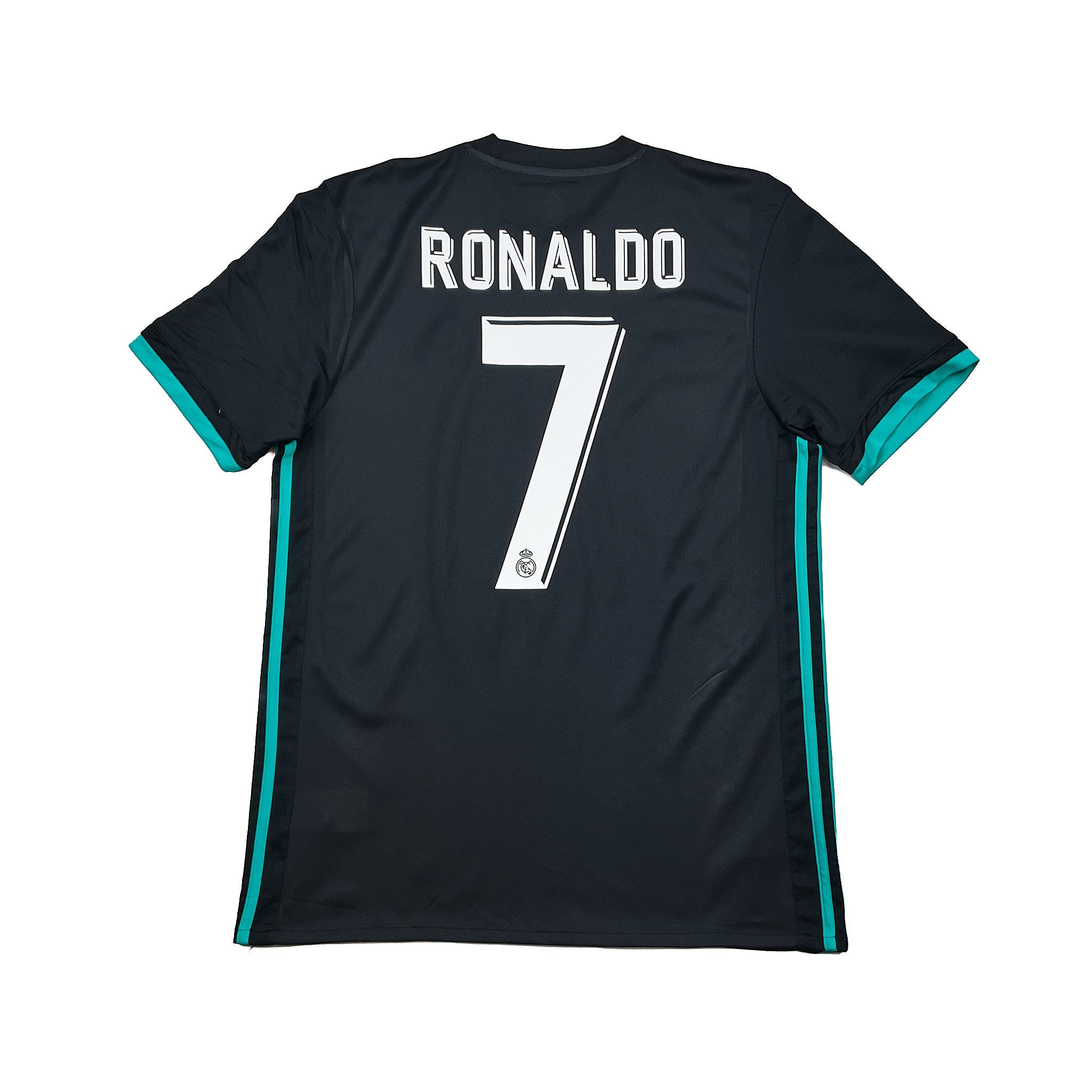 Buy 2017/18 Real Madrid Ronaldo 7 Away Shirt (M) Adidas ~ Free worldwide shipping ~ Authentic Vintage Football Shirts from Cult Kits