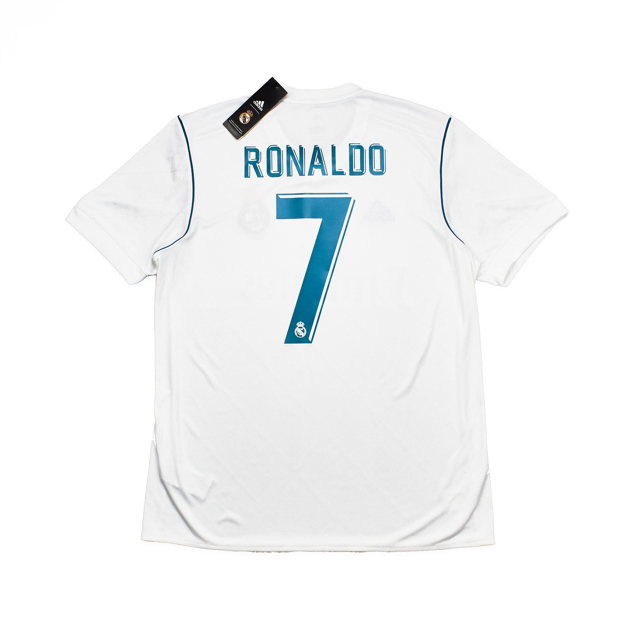 Buy 2017/18 Real Madrid Ronaldo 7 BNWT Home Shirt (L) Adidas ~ Free worldwide shipping ~ Authentic Vintage Football Shirts from Cult Kits