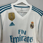 Shop 2017/18 REAL MADRID RONALDO #7 C/L HOME SHIRT (L) ADIDAS, classic football shirts, vintage football shirts & retro soccer jerseys at Cult Kits