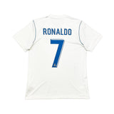 Buy 2017/18 Real Madrid Ronaldo 7 Home Shirt (L) Adidas ~ Free worldwide shipping available ~ Authentic Vintage Football Shirts from Cult Kits