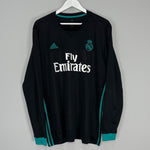 Shop 2017/18 REAL MADRID RONALDO #7 L/S AWAY SHIRT (XL) ADIDAS, classic football shirts, vintage football shirts & retro soccer jerseys at Cult Kits