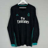 Shop 2017/18 REAL MADRID RONALDO #7 L/S AWAY SHIRT (XL) ADIDAS, classic football shirts, vintage football shirts & retro soccer jerseys at Cult Kits