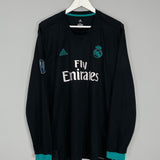 Shop 2017/18 REAL MADRID RONALDO #7 L/S AWAY SHIRT (XXL) ADIDAS, classic football shirts, vintage football shirts & retro soccer jerseys at Cult Kits