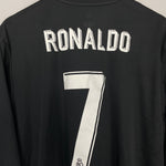 Shop 2017/18 REAL MADRID RONALDO #7 L/S AWAY SHIRT (XXL) ADIDAS, classic football shirts, vintage football shirts & retro soccer jerseys at Cult Kits