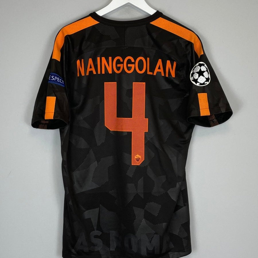 2017/18 ROMA NAINGGOLAN 4 C/L THIRD SHIRT (L) NIKE - Cult Kits - Large - Buy Vintage Football Shirts, Authentic Retro Football Shirts For Sale, Classic Football Shirts & Soccer Jersey