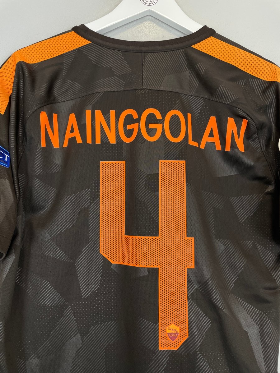 2017/18 ROMA NAINGGOLAN 4 C/L THIRD SHIRT (L) NIKE - Cult Kits - Large - Buy Vintage Football Shirts, Authentic Retro Football Shirts For Sale, Classic Football Shirts & Soccer Jersey