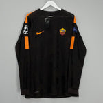 Shop 2017/18 ROMA NAINGGOLAN #4 *MATCH ISSUE* BNWT C/L L/S THIRD SHIRT (XL) NIKE, classic football shirts, vintage football shirts & retro soccer jerseys at Cult Kits