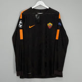 Shop 2017/18 ROMA NAINGGOLAN #4 *MATCH ISSUE* BNWT C/L L/S THIRD SHIRT (XL) NIKE, classic football shirts, vintage football shirts & retro soccer jerseys at Cult Kits