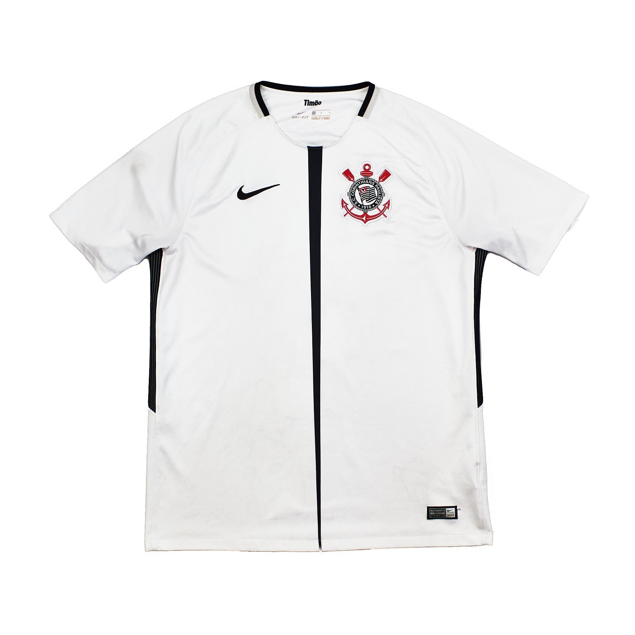 Buy 2017/18 SC Corinthians Paulista Home Shirt (L) Nike ~ Free worldwide shipping ~ Authentic Vintage Football Shirts from Cult Kits