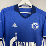 Shop 2017/18 SCHALKE GORETZKA #8 HOME SHIRT (M) ADIDAS, classic football shirts, vintage football shirts & retro soccer jerseys at Cult Kits