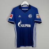 Shop 2017/18 SCHALKE GORETZKA #8 HOME SHIRT (M) ADIDAS, classic football shirts, vintage football shirts & retro soccer jerseys at Cult Kits