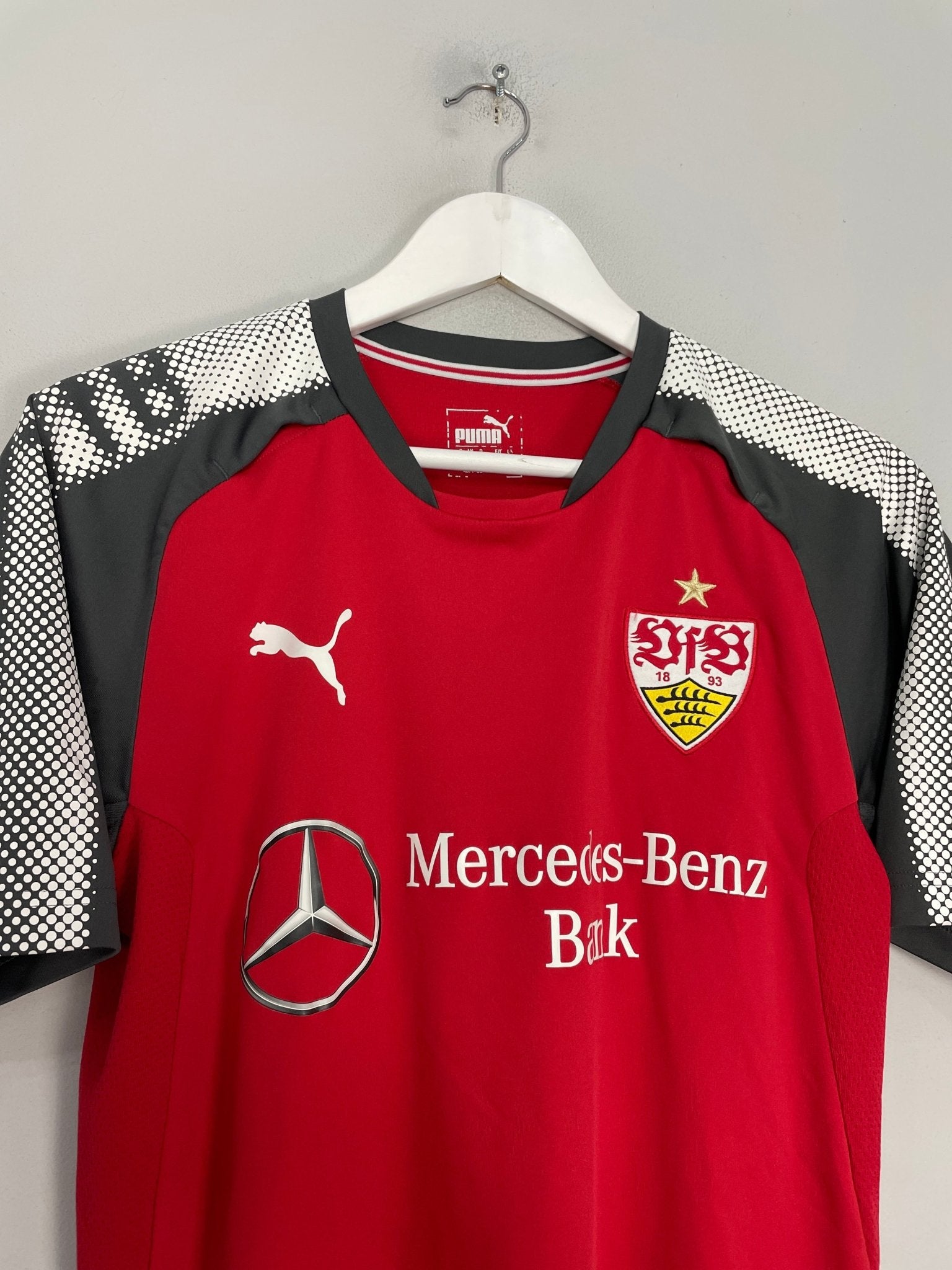 Shop 2017/18 STUTTGART TRAINING SHIRT (S) PUMA, classic football shirts, vintage football shirts & retro soccer jerseys at Cult Kits