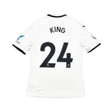 Buy 2017/18 Swansea City King 26 *Match Issue* Home Shirt (M) Joma ~ Free worldwide shipping ~ Authentic Vintage Football Shirts from Cult Kits
