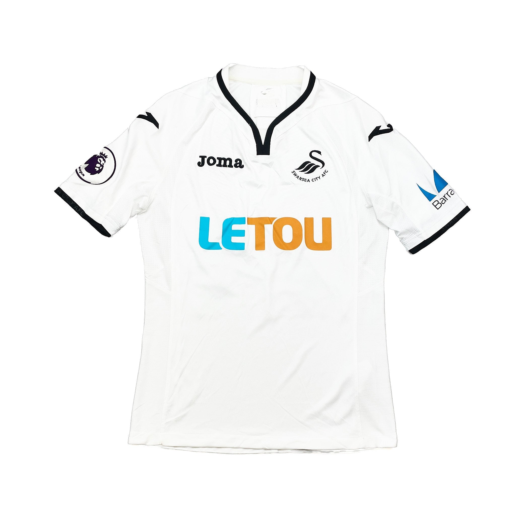 Buy 2017/18 Swansea City King 26 *Match Issue* Home Shirt (M) Joma ~ Free worldwide shipping ~ Authentic Vintage Football Shirts from Cult Kits
