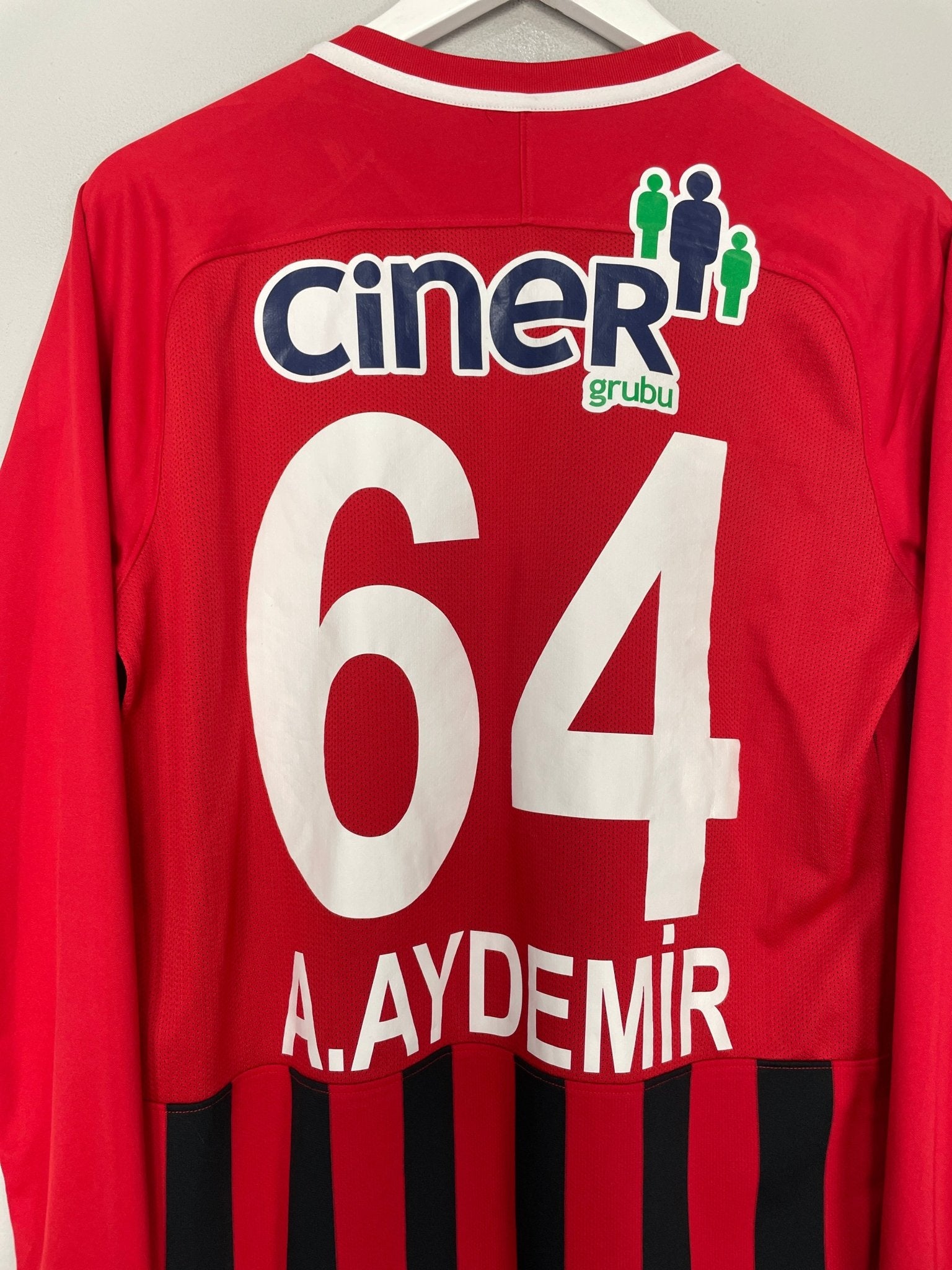Shop 2017/18 TAVSANLI LINYITSPOR AYDEMIR #64 L/S HOME SHIRT (M) NIKE, classic football shirts, vintage football shirts & retro soccer jerseys at Cult Kits