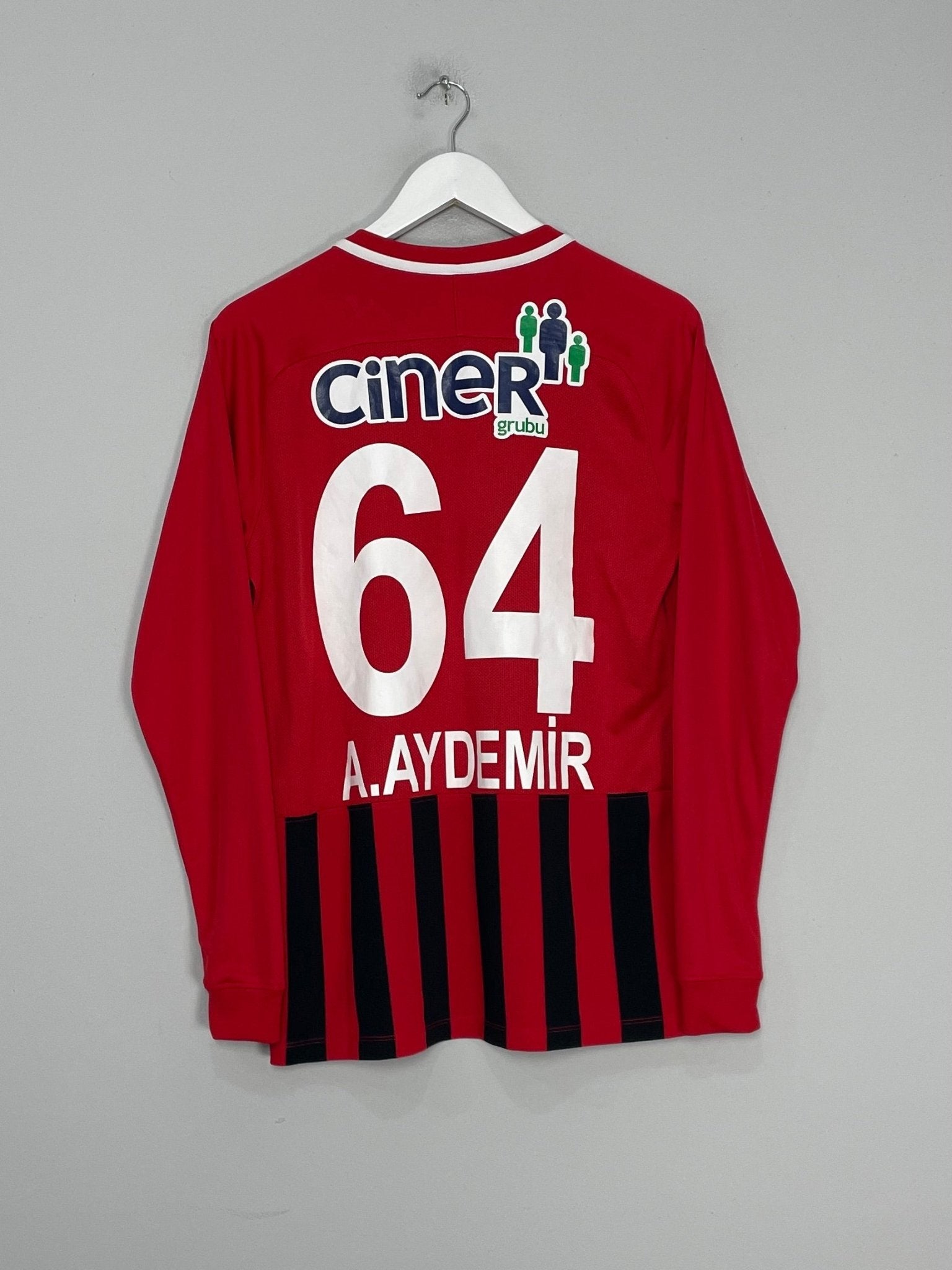 Shop 2017/18 TAVSANLI LINYITSPOR AYDEMIR #64 L/S HOME SHIRT (M) NIKE, classic football shirts, vintage football shirts & retro soccer jerseys at Cult Kits
