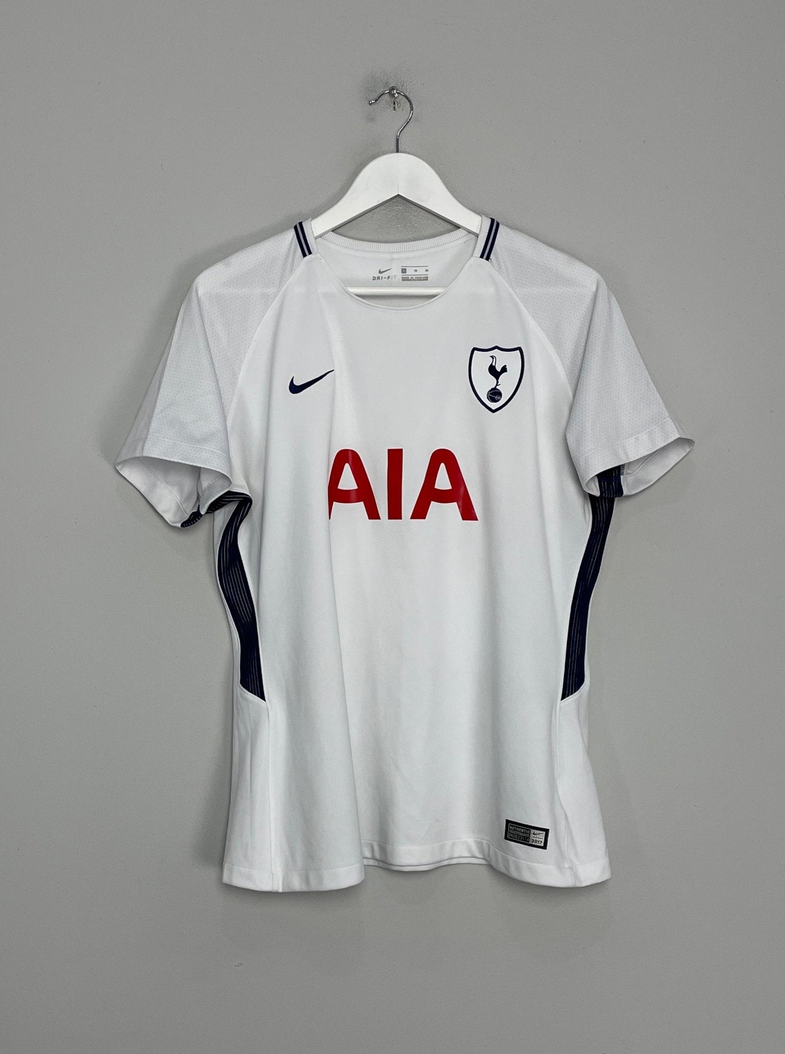 Shop 2017/18 TOTTENHAM KANE #10 HOME SHIRT (XL.WOMENS) NIKE, classic football shirts, vintage football shirts & retro soccer jerseys at Cult Kits