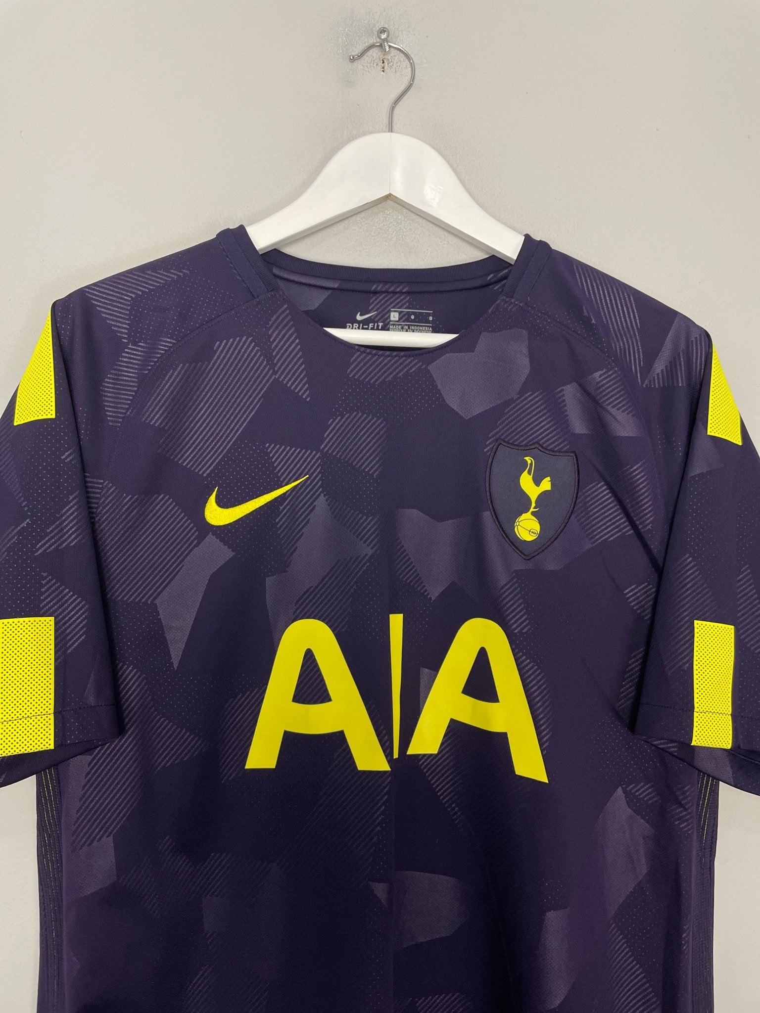 Shop 2017/18 TOTTENHAM THIRD SHIRT (L) NIKE, classic football shirts, vintage football shirts & retro soccer jerseys at Cult Kits