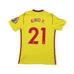 Buy 2017/18 Watford Kiko F 21 *Match Issue* Home Shirt (S) Adidas ~ Free worldwide shipping ~ Authentic Vintage Football Shirts from Cult Kits