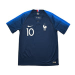 Buy 2018 France Mbappe 10 Home Shirt (L) Nike ~ Free worldwide shipping ~ Authentic Vintage Football Shirts from Cult Kits