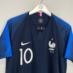 2018 FRANCE MBAPPE 10 HOME SHIRT (L) NIKE - Cult Kits - Large - Buy Vintage Football Shirts, Authentic Retro Football Shirts For Sale, Classic Football Shirts & Soccer Jersey