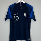 2018 FRANCE MBAPPE 10 HOME SHIRT (L) NIKE - Cult Kits - Large - Buy Vintage Football Shirts, Authentic Retro Football Shirts For Sale, Classic Football Shirts & Soccer Jersey