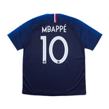 Buy 2018 France Mbappe 10 Home Shirt (M) Nike ~ Free worldwide shipping ~ Authentic Vintage Football Shirts from Cult Kits