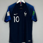 2018 FRANCE MBAPPE 10 HOME SHIRT (M) NIKE - Cult Kits - Medium - Buy Vintage Football Shirts, Authentic Retro Football Shirts For Sale, Classic Football Shirts & Soccer Jersey