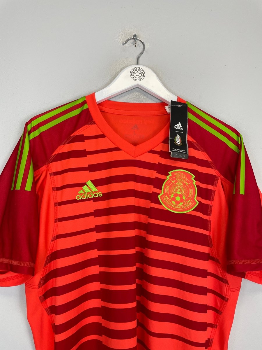 2018 MEXICO *BNWT* GK SHIRT (L) ADIDAS - Cult Kits - Large - Buy Vintage Football Shirts, Authentic Retro Football Shirts For Sale, Classic Football Shirts & Soccer Jersey
