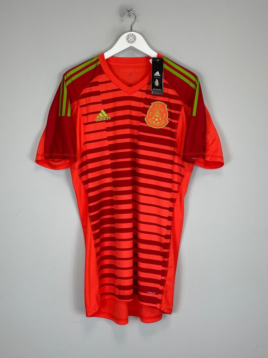2018 MEXICO *BNWT* GK SHIRT (L) ADIDAS - Cult Kits - Large - Buy Vintage Football Shirts, Authentic Retro Football Shirts For Sale, Classic Football Shirts & Soccer Jersey