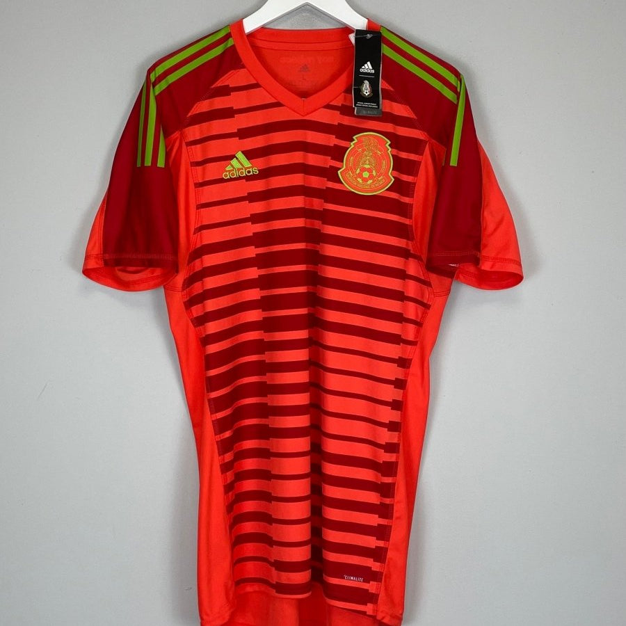 2018 MEXICO *BNWT* GK SHIRT (L) ADIDAS - Cult Kits - Large - Buy Vintage Football Shirts, Authentic Retro Football Shirts For Sale, Classic Football Shirts & Soccer Jersey