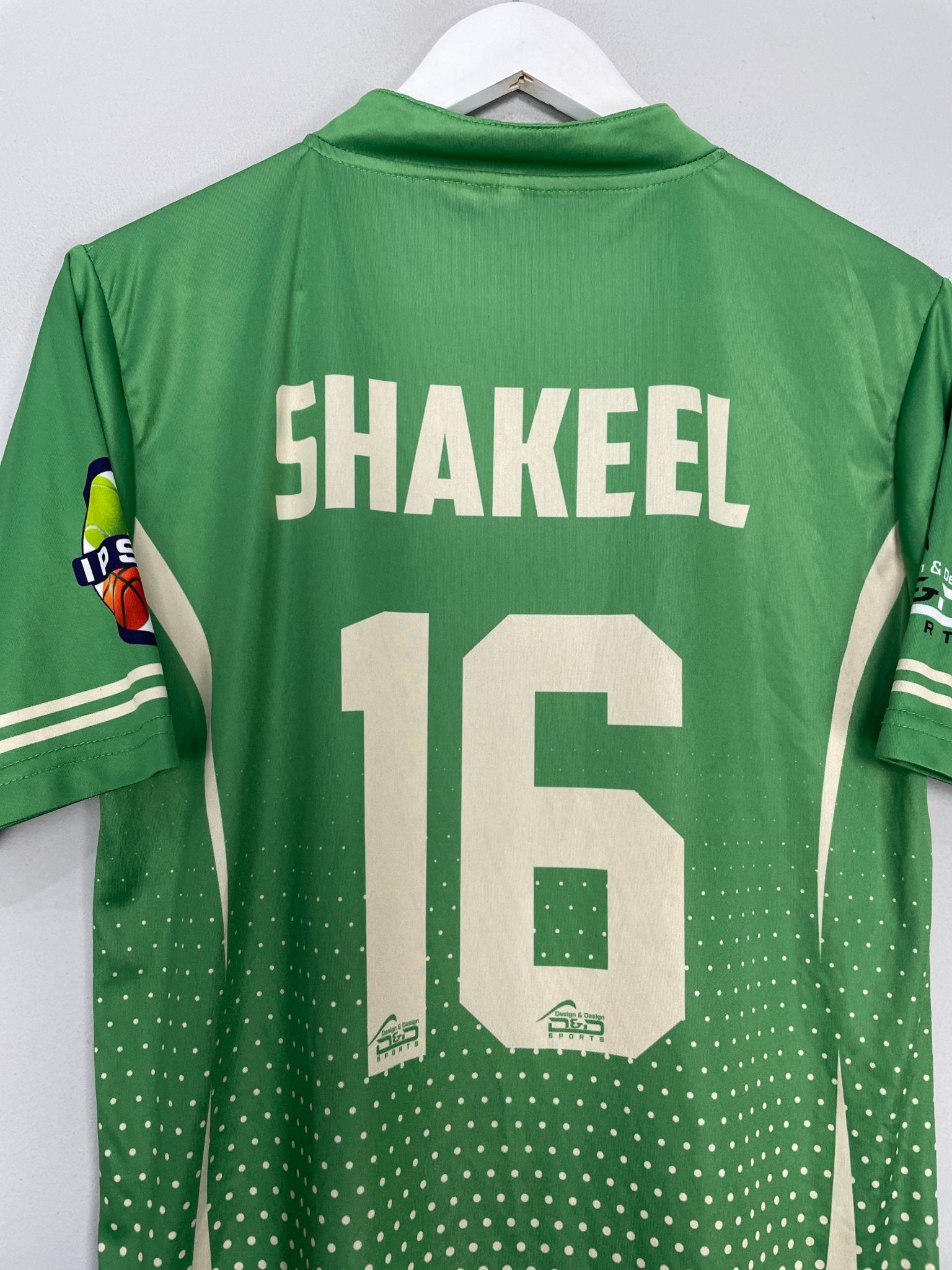 Shop 2018 PAKISTAN SHAKEEL #16 FAN SHIRT (M) OM, classic football shirts, vintage football shirts & retro soccer jerseys at Cult Kits
