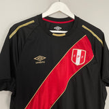 Shop 2018 PERU LIMITED EDITION FOURTH SHIRT (L) UMBRO, classic football shirts, vintage football shirts & retro soccer jerseys at Cult Kits