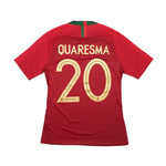 Buy 2018 Portugal Quaresma 20 *Player Issue* Home Shirt (M) Nike ~ Free worldwide shipping ~ Authentic Vintage Football Shirts from Cult Kits