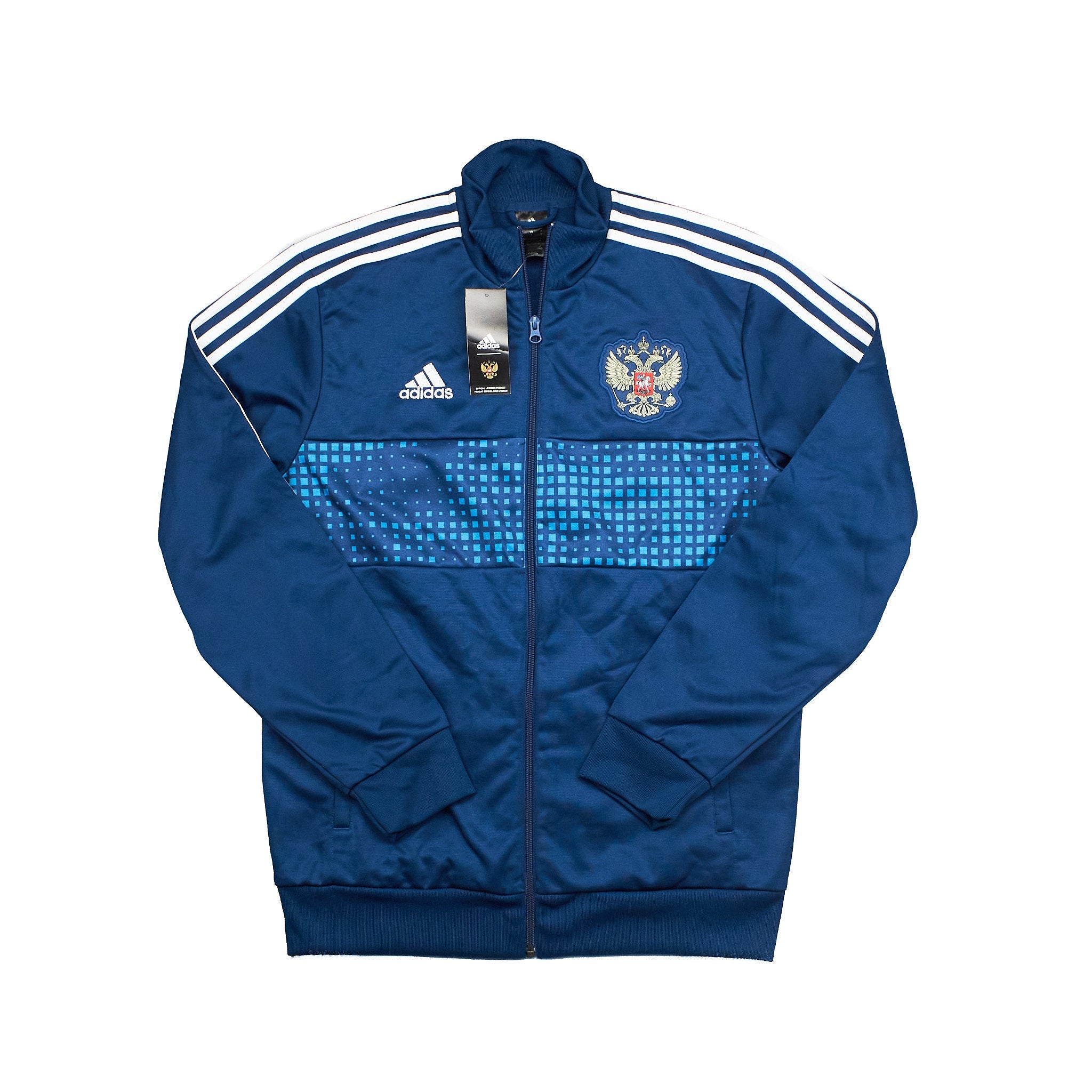 Buy 2018 Russia *BNWT* Track Jacket (L) Adidas ~ Free worldwide shipping ~ Authentic Vintage Football Shirts from Cult Kits