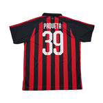 Buy 2018/19 AC Milan Paqueta 39 Home Shirt (XL) Adidas ~ Free worldwide shipping ~ Authentic Vintage Football Shirts from Cult Kits