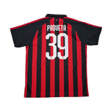 Buy 2018/19 AC Milan Paqueta 39 Home Shirt (XL) Adidas ~ Free worldwide shipping ~ Authentic Vintage Football Shirts from Cult Kits