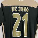 Shop 2018/19 AJAX DE JONG #21 AWAY SHIRT (M) ADIDAS, classic football shirts, vintage football shirts & retro soccer jerseys at Cult Kits