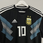 Shop 2018/19 ARGENTINA MESSI #10 AWAY SHIRT (L) ADIDAS, classic football shirts, vintage football shirts & retro soccer jerseys at Cult Kits
