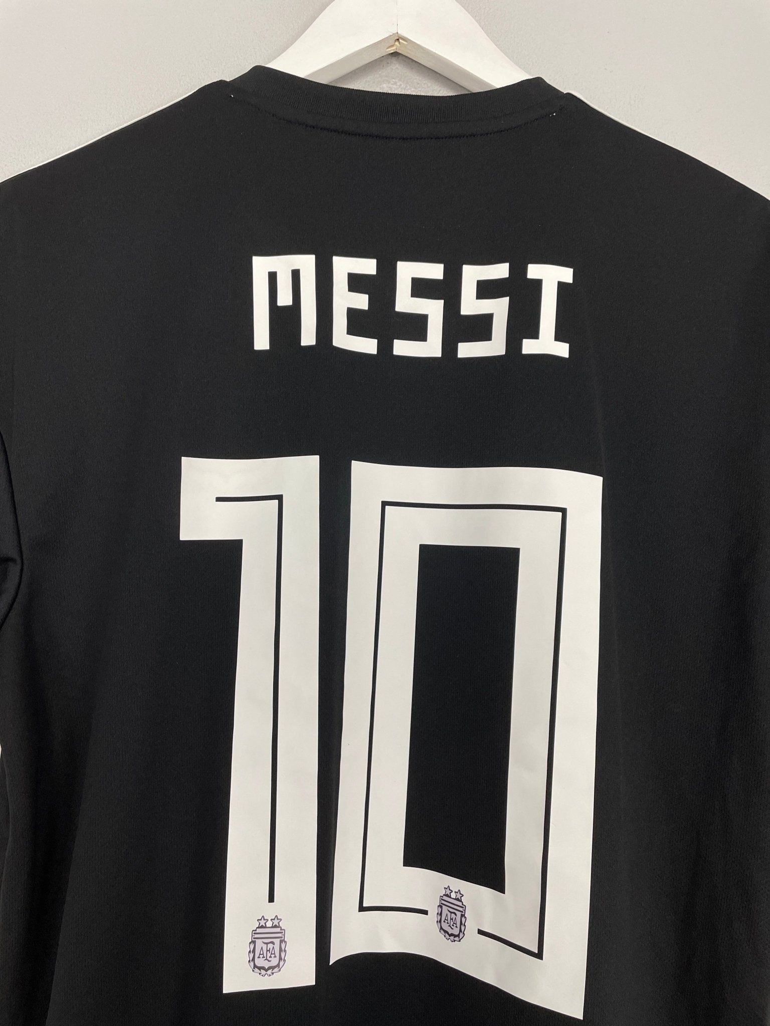 Shop 2018/19 ARGENTINA MESSI #10 AWAY SHIRT (L) ADIDAS, classic football shirts, vintage football shirts & retro soccer jerseys at Cult Kits