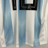 Shop 2018/19 ARGENTINA MESSI #10 HOME SHIRT (M) ADIDAS, classic football shirts, vintage football shirts & retro soccer jerseys at Cult Kits