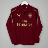 Shop 2018/19 ARSENAL 1/4 ZIP DRILL TOP (XL.KIDS) PUMA, classic football shirts, vintage football shirts & retro soccer jerseys at Cult Kits