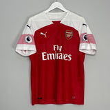 Shop 2018/19 ARSENAL AUBAMEYANG #14 HOME SHIRT (L) PUMA, classic football shirts, vintage football shirts & retro soccer jerseys at Cult Kits