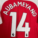 Shop 2018/19 ARSENAL AUBAMEYANG #14 HOME SHIRT (L) PUMA, classic football shirts, vintage football shirts & retro soccer jerseys at Cult Kits