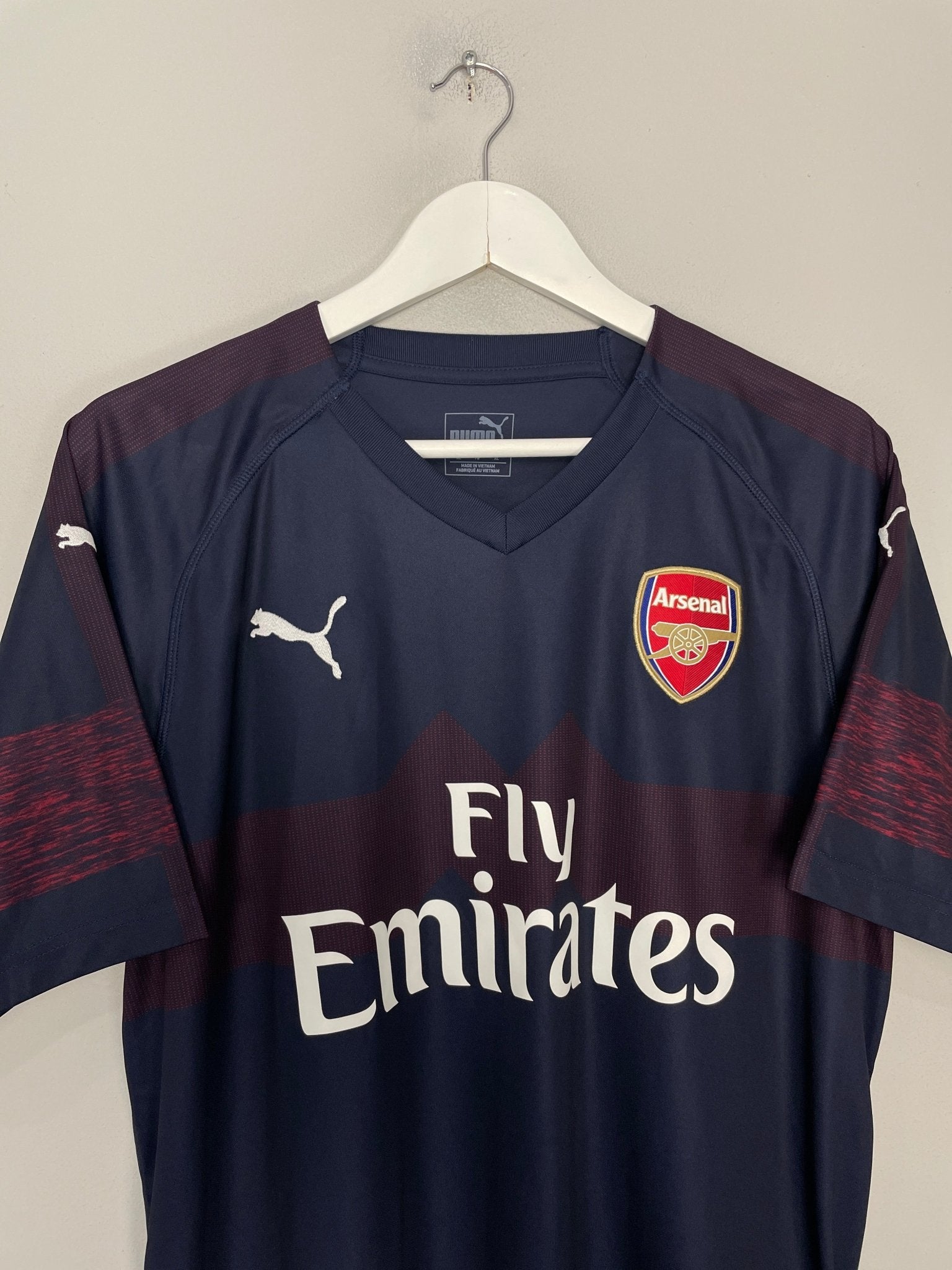 Shop 2018/19 ARSENAL LACAZETTE #9 AWAY SHIRT (XL) PUMA, classic football shirts, vintage football shirts & retro soccer jerseys at Cult Kits