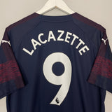 Shop 2018/19 ARSENAL LACAZETTE #9 AWAY SHIRT (XL) PUMA, classic football shirts, vintage football shirts & retro soccer jerseys at Cult Kits