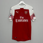 Shop 2018/19 ARSENAL TORREIRA #11 *PLAYER ISSUE* HOME SHIRT (L) PUMA, classic football shirts, vintage football shirts & retro soccer jerseys at Cult Kits