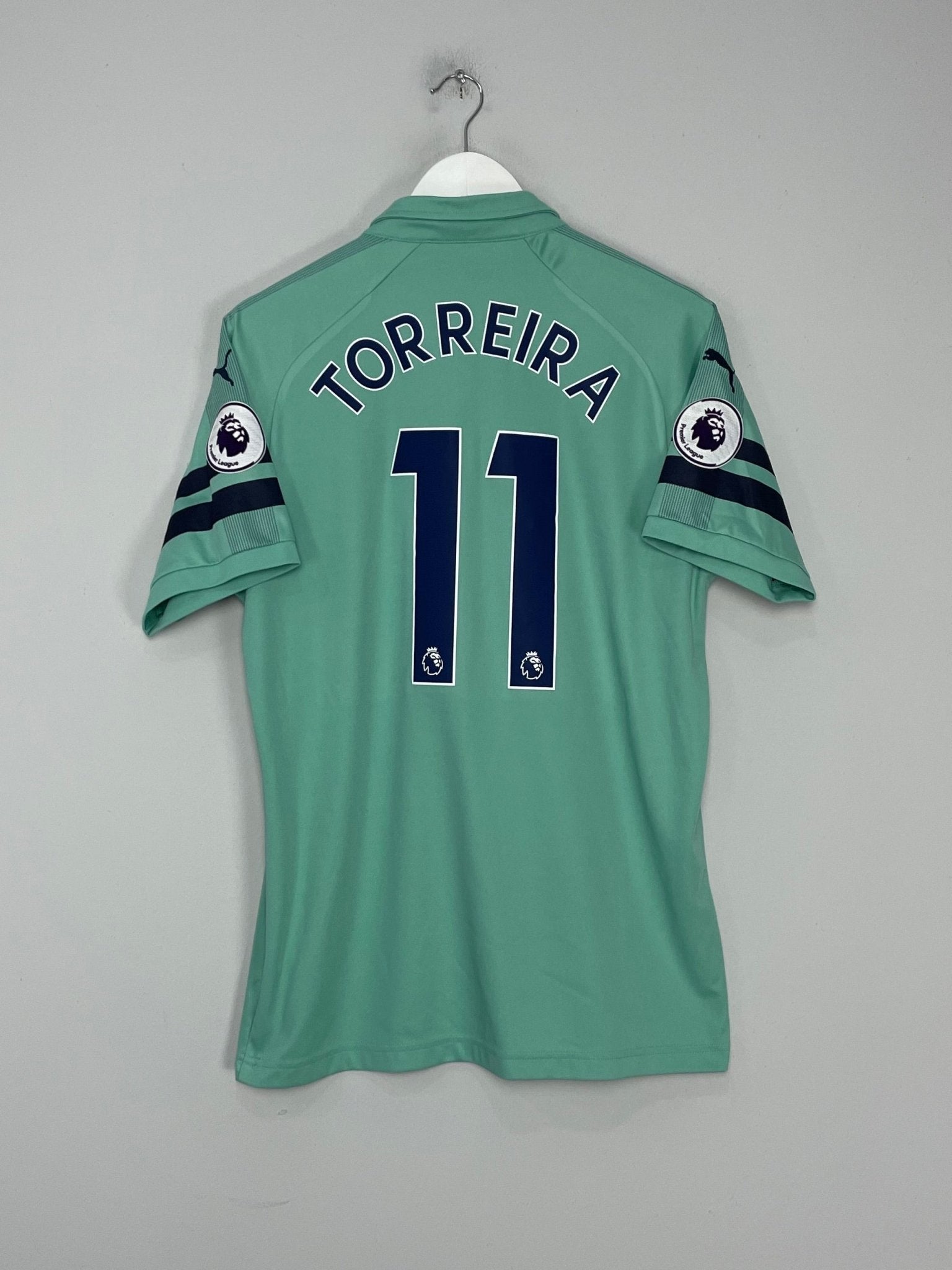Shop 2018/19 ARSENAL TORREIRA #11 THIRD SHIRT (L) PUMA, classic football shirts, vintage football shirts & retro soccer jerseys at Cult Kits