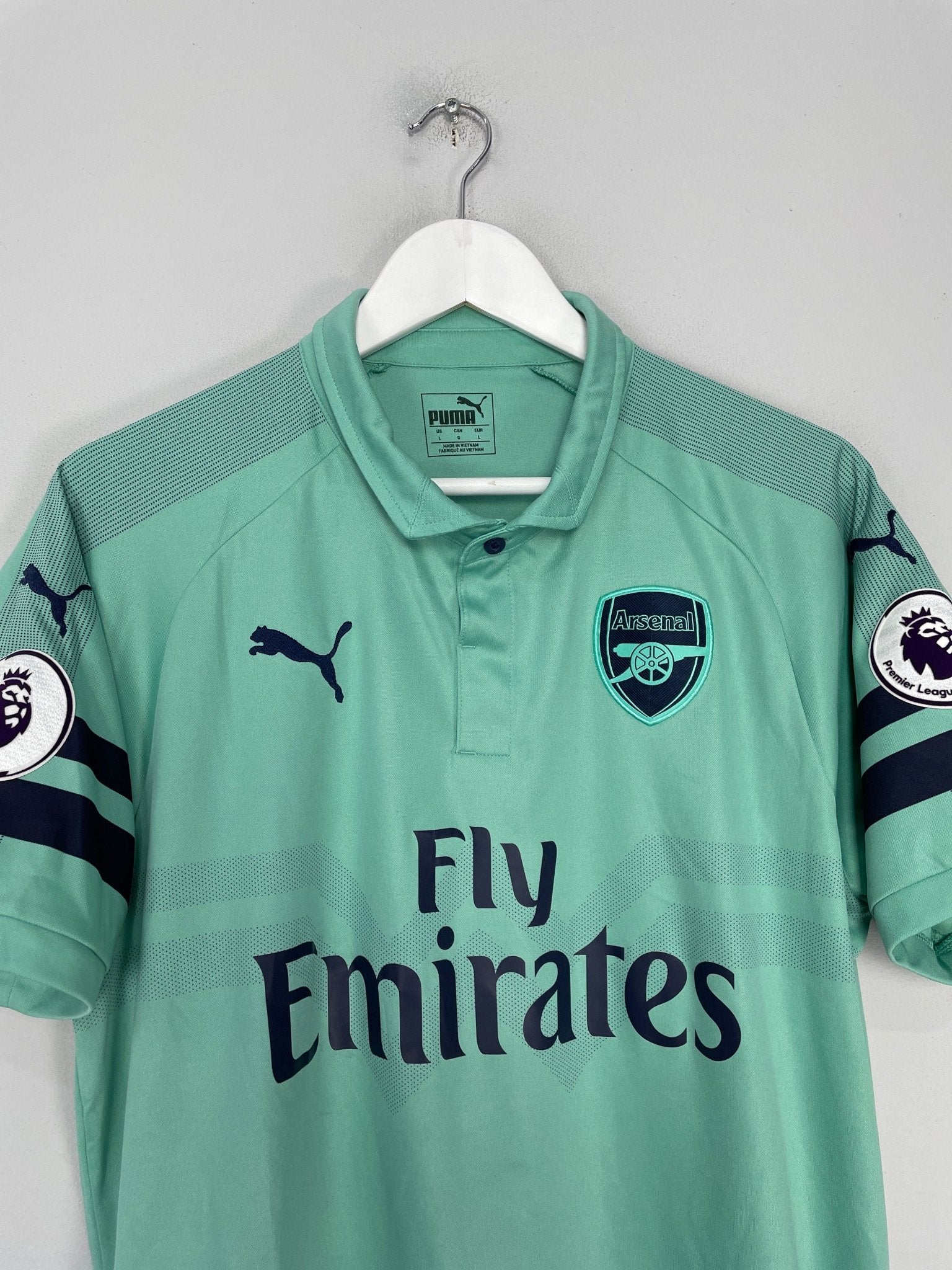 Shop 2018/19 ARSENAL TORREIRA #11 THIRD SHIRT (L) PUMA, classic football shirts, vintage football shirts & retro soccer jerseys at Cult Kits
